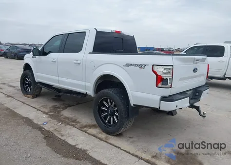 2018 Ford F-150 Lariat z USA, uszkodzony, nr VIN 1FTEW1E57JFD89572